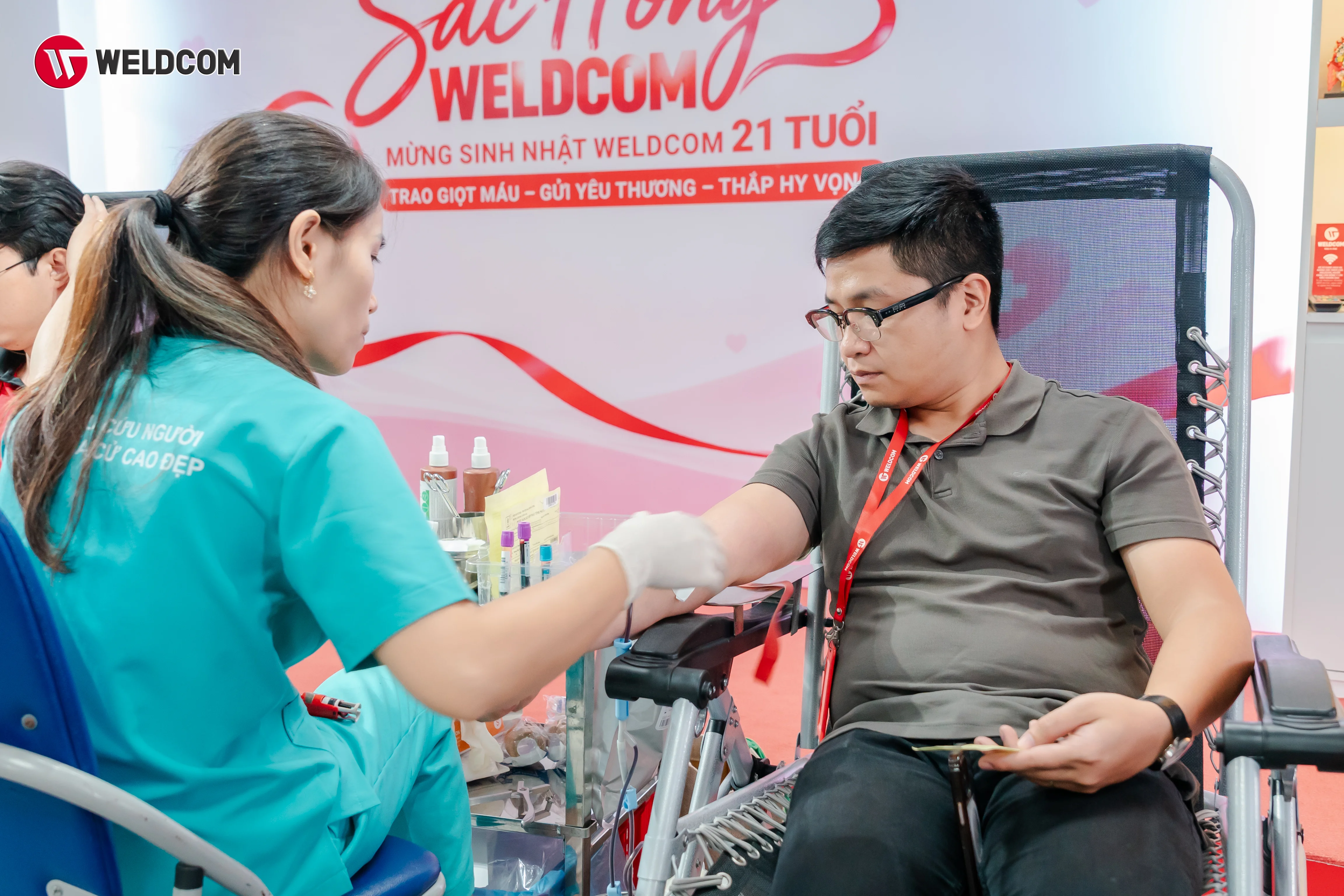 Sắc hồng Weldcom-88