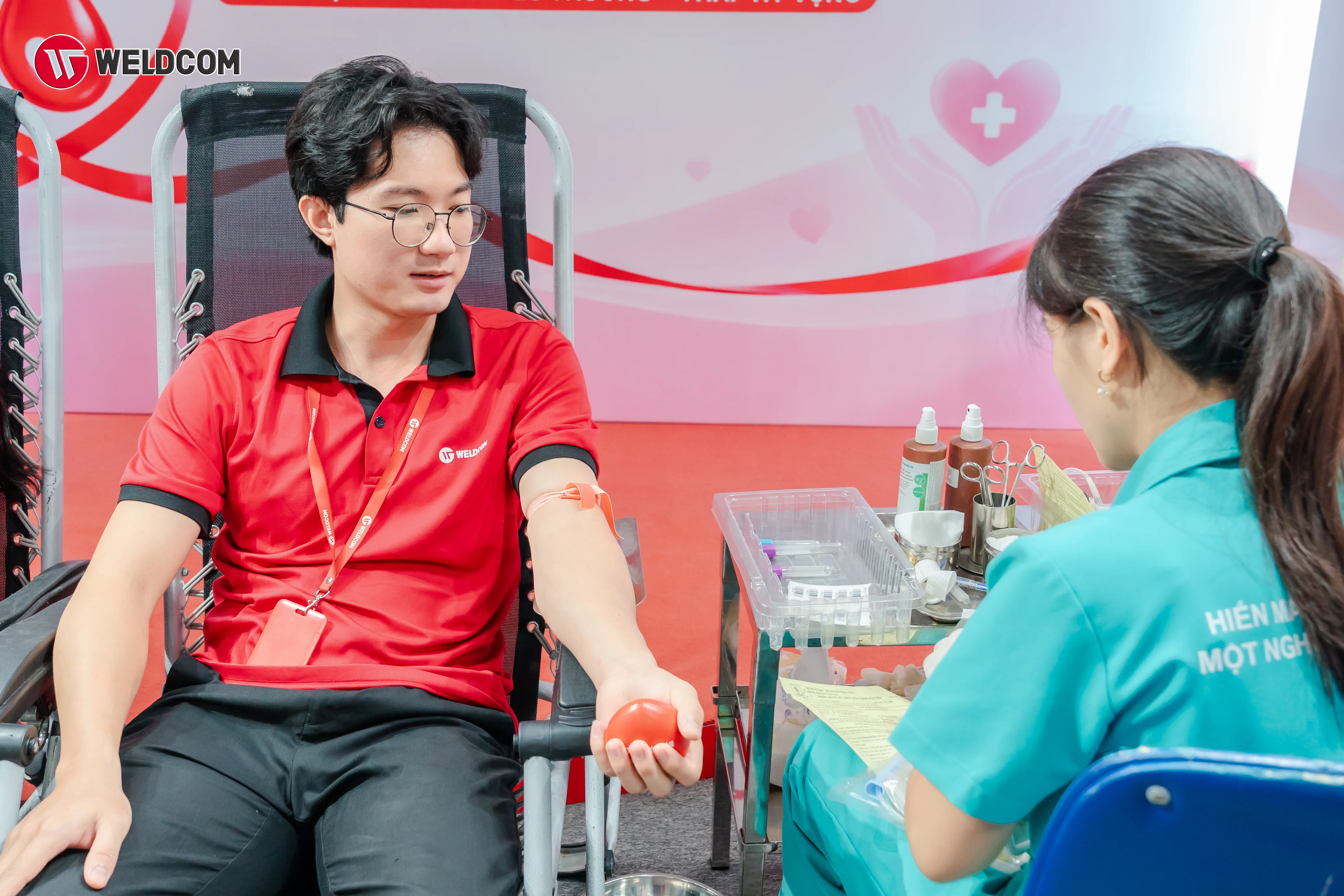 Sắc hồng Weldcom-90