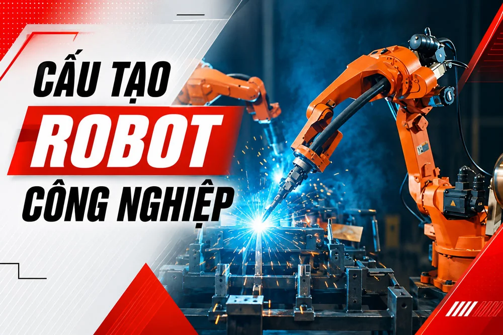 Giải đáp: Cấu tạo robot công nghiệp gồm những gì?