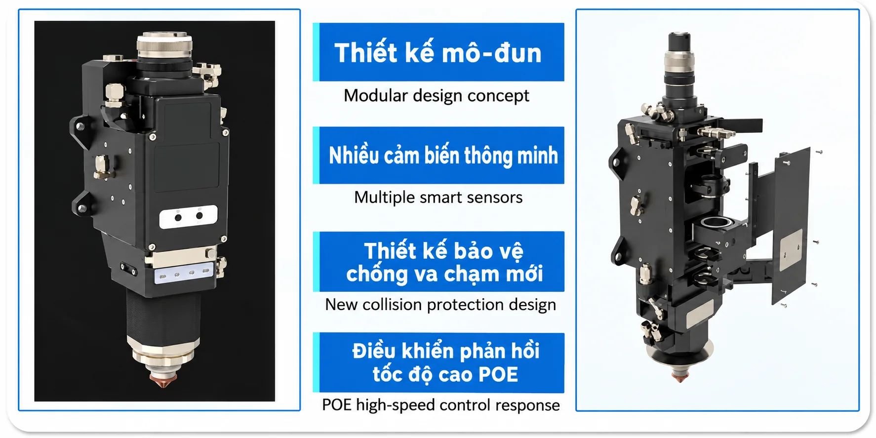 Thiết kế mô-đun đầu máy công nghiệp