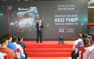 Nam Weldcom cùng Bruco mang những thiết bị và giải pháp tối ưu cho ngành kết cấu thép đến Hội nghị khách hàng