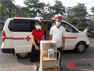 Người Weldcom "Chia lửa" cùng tâm dịch Bắc Giang