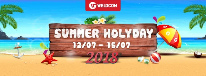 Lịch nghỉ mát Weldcom 2018
