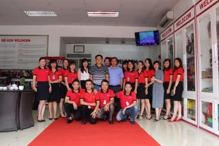 Weldcom nồng nhiệt chào đón chủ tịch Jasic tới thăm và làm việc