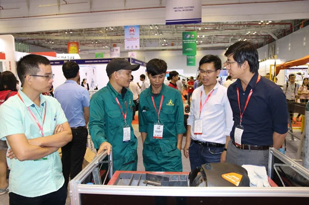An tuong voi cong nghe han ky thuat so tai Metal Weld 2018