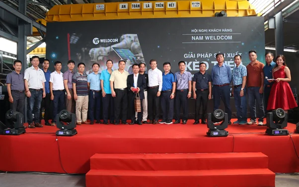 Hội nghị khách hàng Nam Weldcom với chủ đề: “Giải pháp sản xuất kèo thép thông minh - năng suất cao”