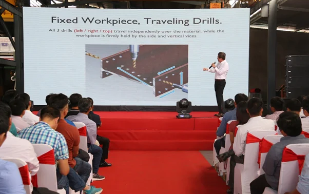 Hội nghị khách hàng Nam Weldcom với chủ đề: “Giải pháp sản xuất kèo thép thông minh - năng suất cao”