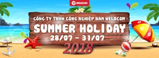 Lịch nghỉ mát công ty TNHH Nam Weldcom 2018