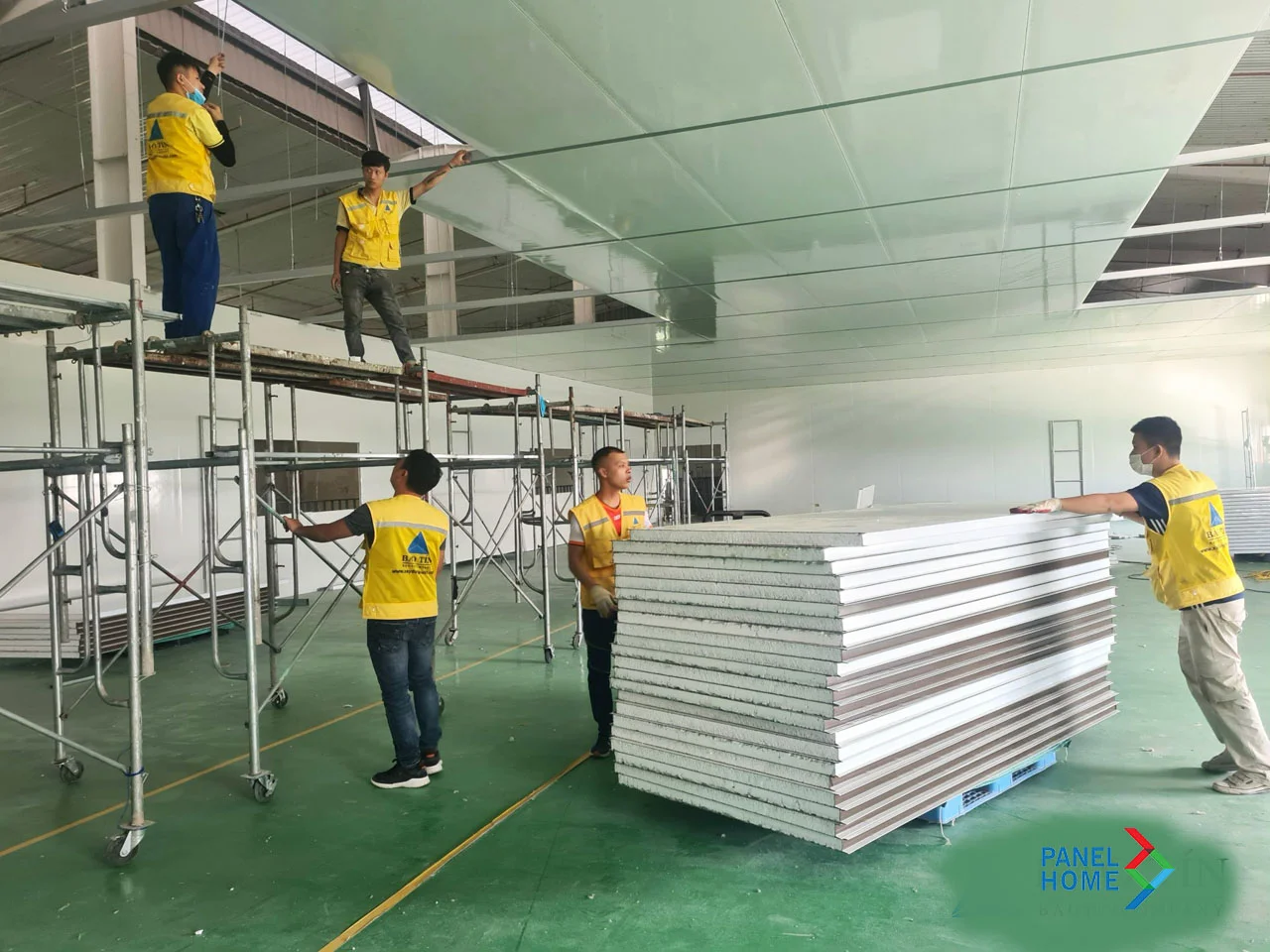 Công nghệ xây dựng sử dụng tấm kết cấu 3D