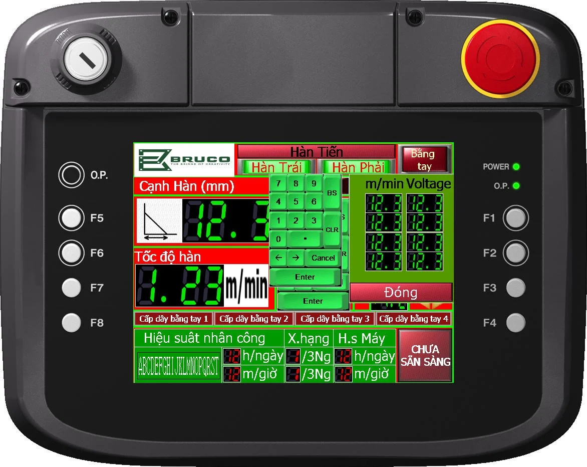 5 lý do để đầu tư máy hàn cổng thông minh Bruco cho nhà máy Kết Cấu Thép
