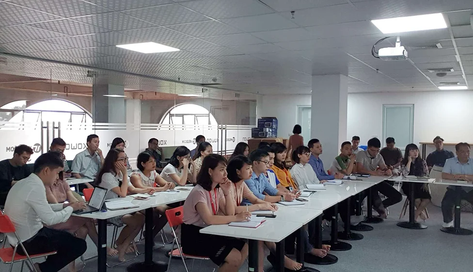 Buổi đào tạo 5S sôi nổi và hào hứng tại trụ sở mới