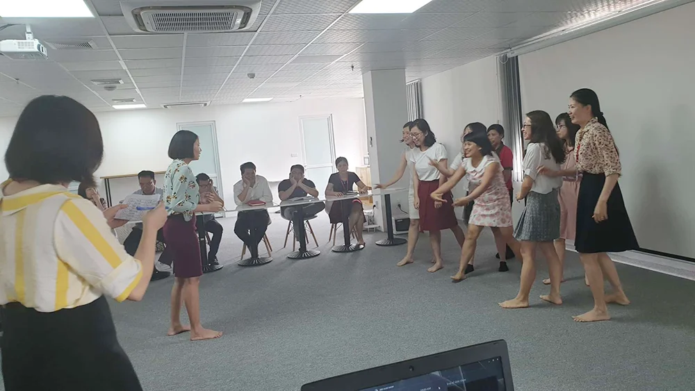 Buổi đào tạo 5S sôi nổi và hào hứng tại trụ sở mới