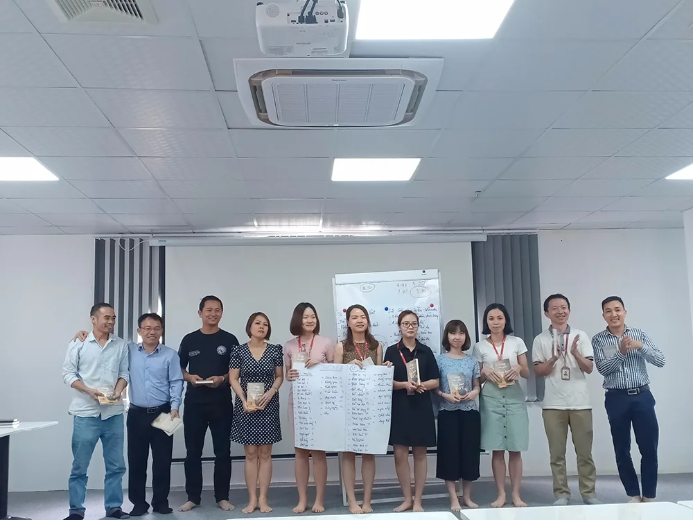 Buổi đào tạo 5S sôi nổi và hào hứng tại trụ sở mới