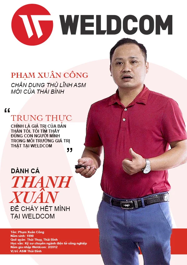 ANH PHẠM XUÂN CÔNG – CHÂN DUNG THỦ LĨNH ASM MỚI CỦA THÁI BÌNH