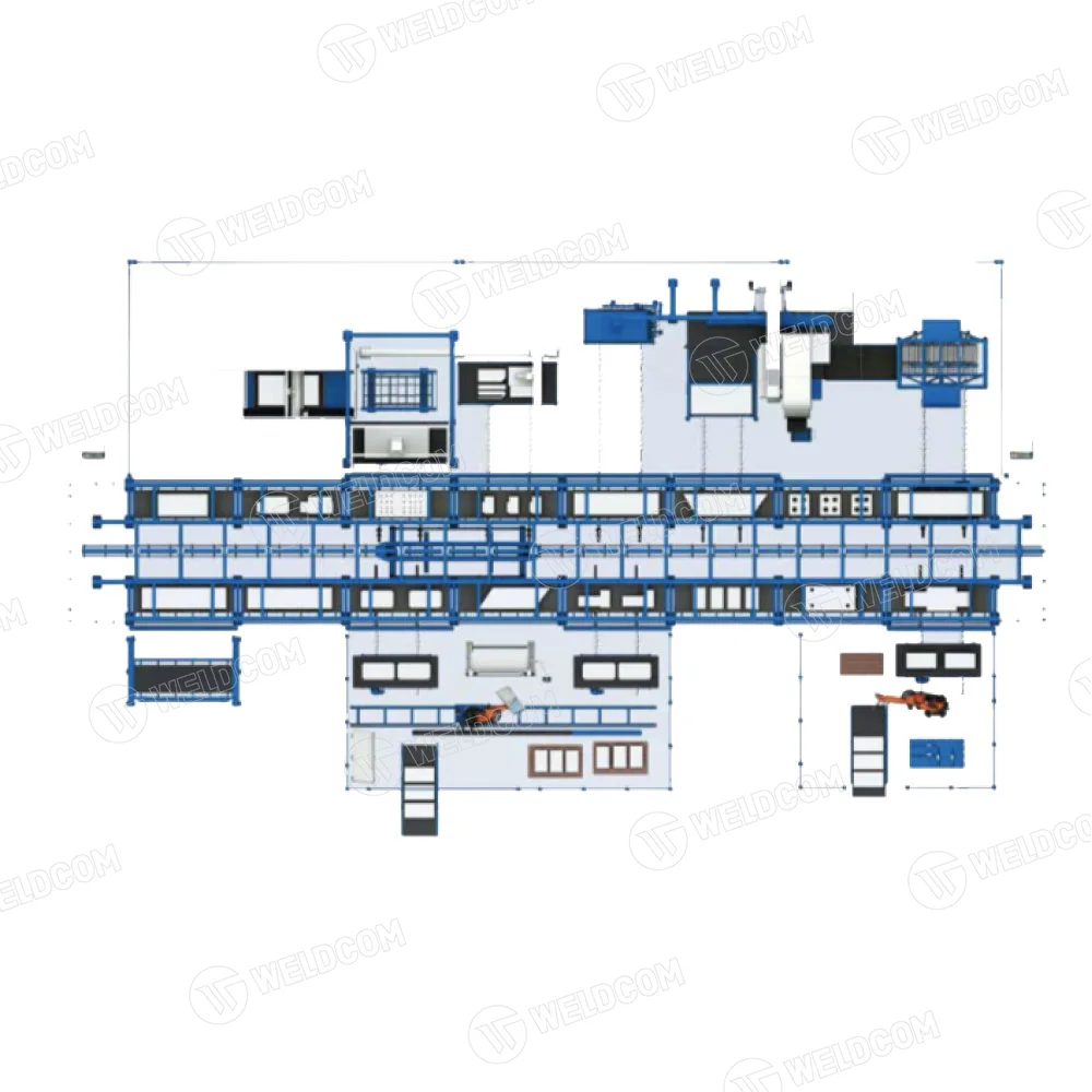 FMS Comprehensive plate processing line