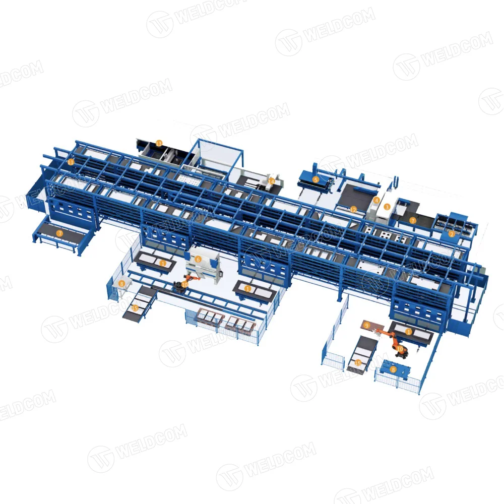 FMS Comprehensive plate processing line
