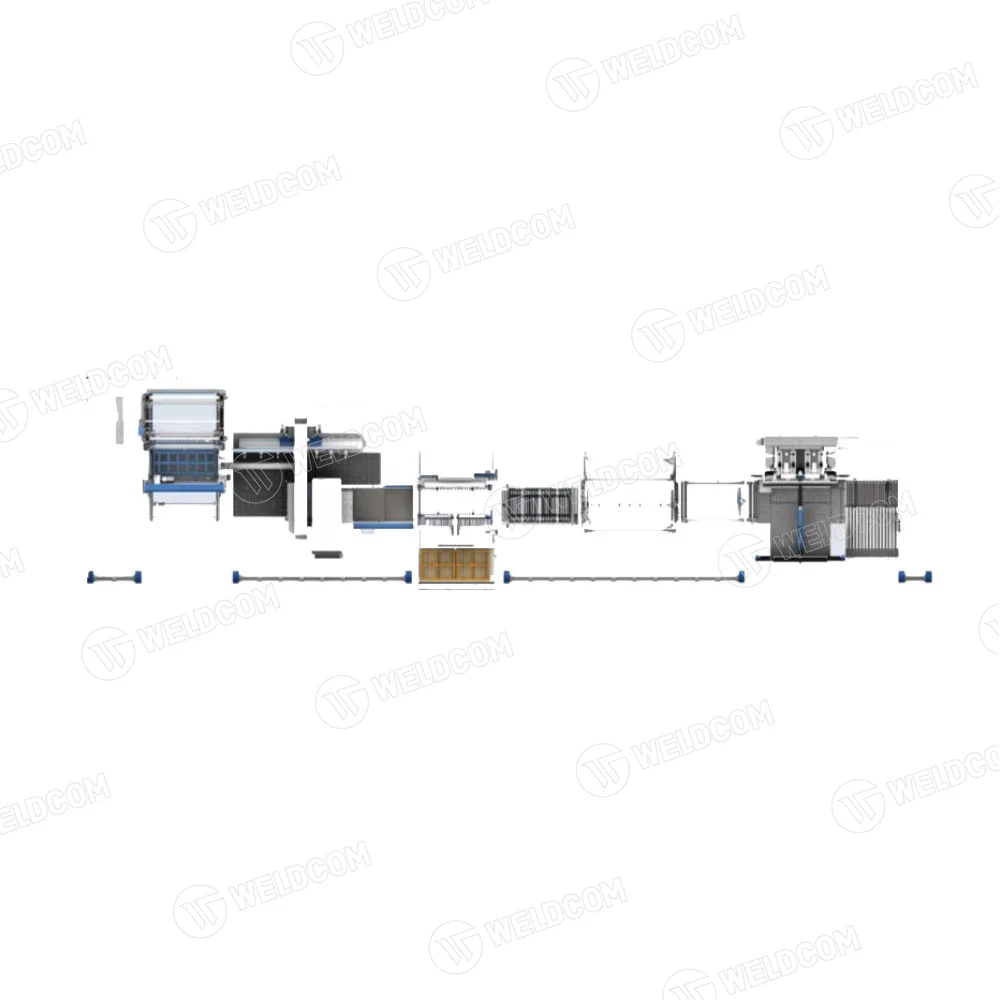 Sheet metal production line