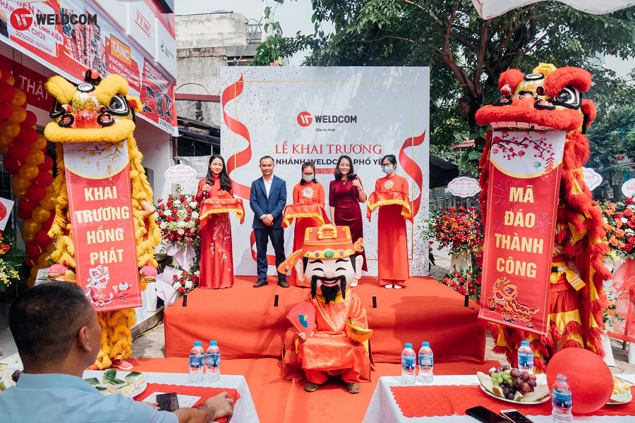 KHAI TRƯƠNG WELDCOM CHI NHÁNH PHỔ YÊN - ĐIỂM ĐẾN MỚI CHO CỘNG ĐỒNG YÊU CƠ KHÍ THÁI NGUYÊN