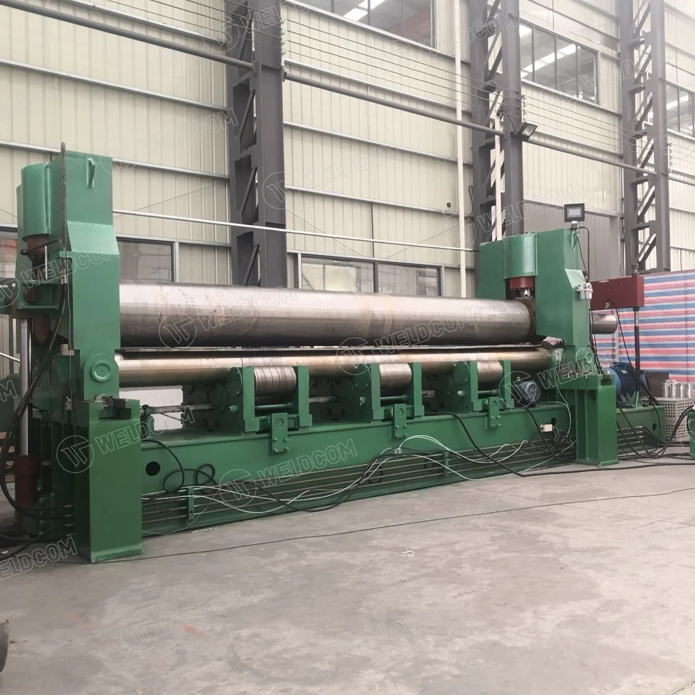 3-Roll Hydraulic Plate Bending Machine with Edge Pre-Bending
