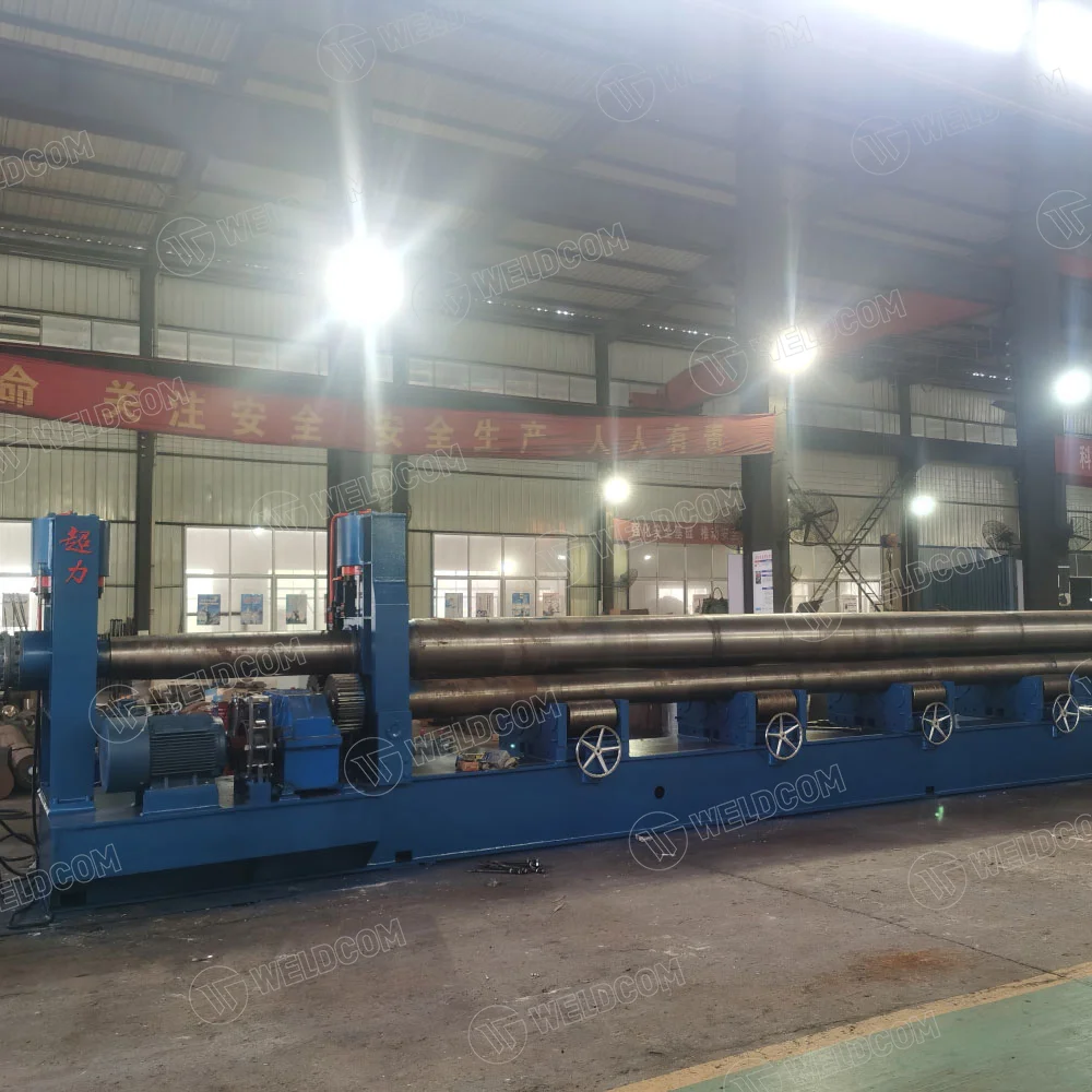 3-ROLL HYDRAULIC SHEET METAL ROLLING MACHINE WITHOUT EDGE BENDING W11Y