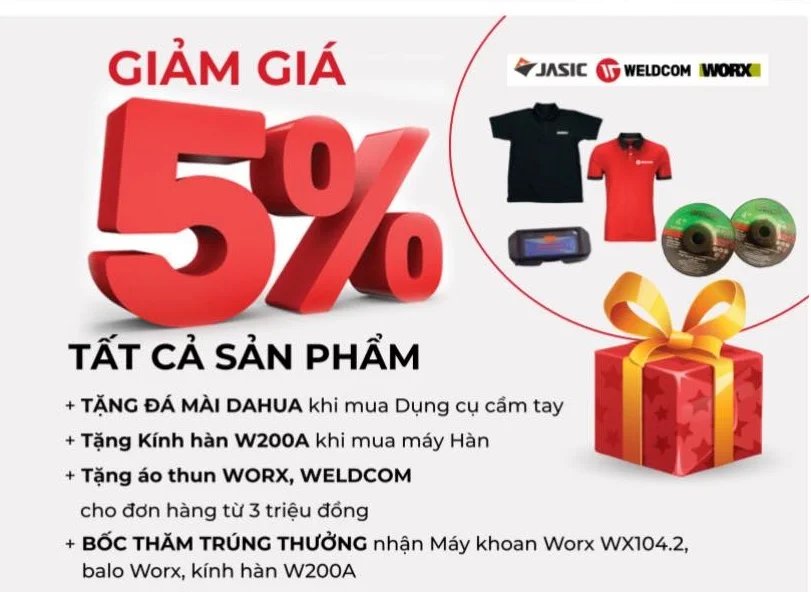 Ngày hội Weldcom, Worx kín khách trong ngày đầu ra quân tại Store làm mộc