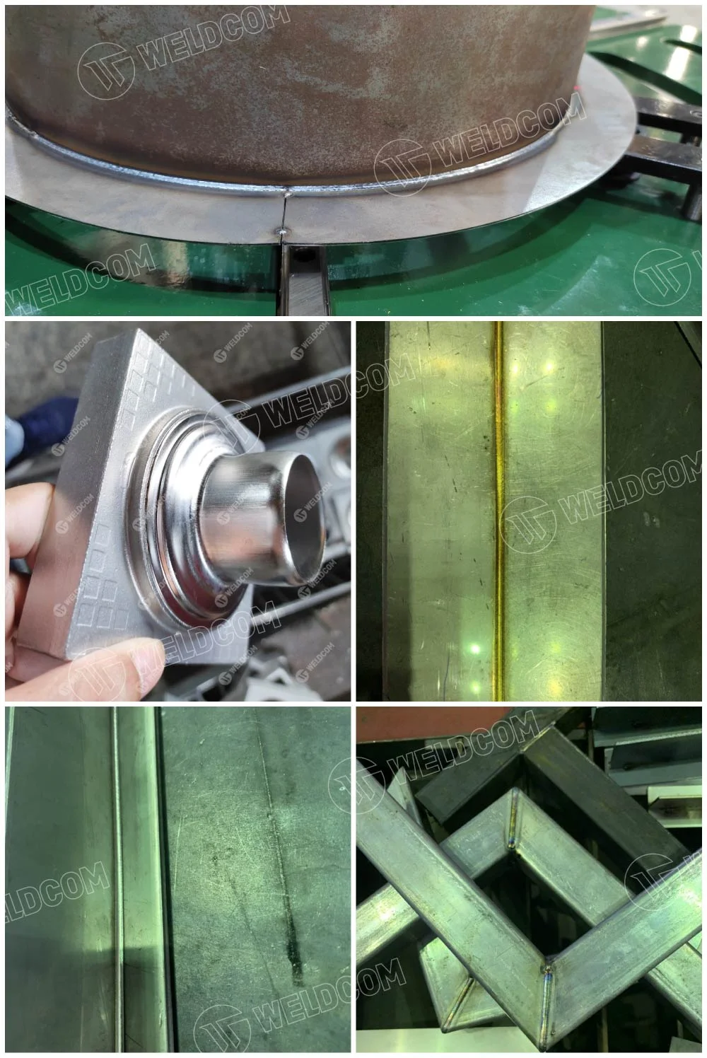 Chất lượng mối hàn vượt trội khi được gia công bằng máy hàn laser Weldcom