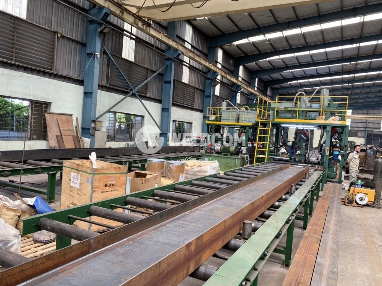 H-BEAM HORIZONTAL PRODUCTION LINE BRUCO BWH15-S2W