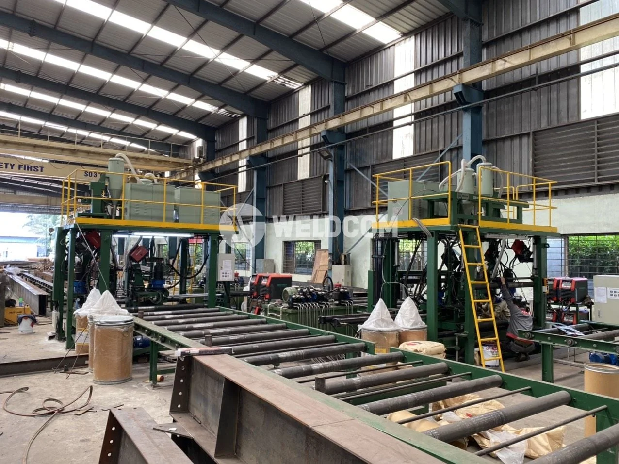 H-BEAM HORIZONTAL PRODUCTION LINE BRUCO BWH15-S2W