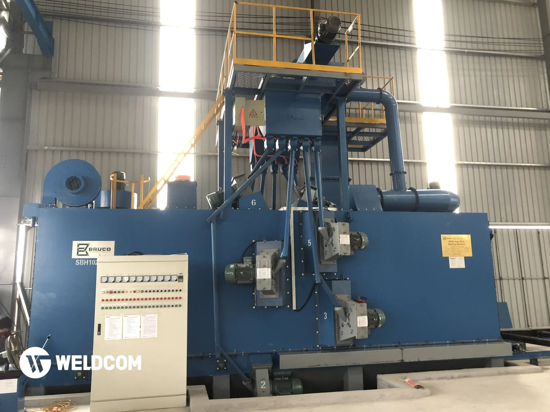 BRUCO Shot Blasting machines SBH Series