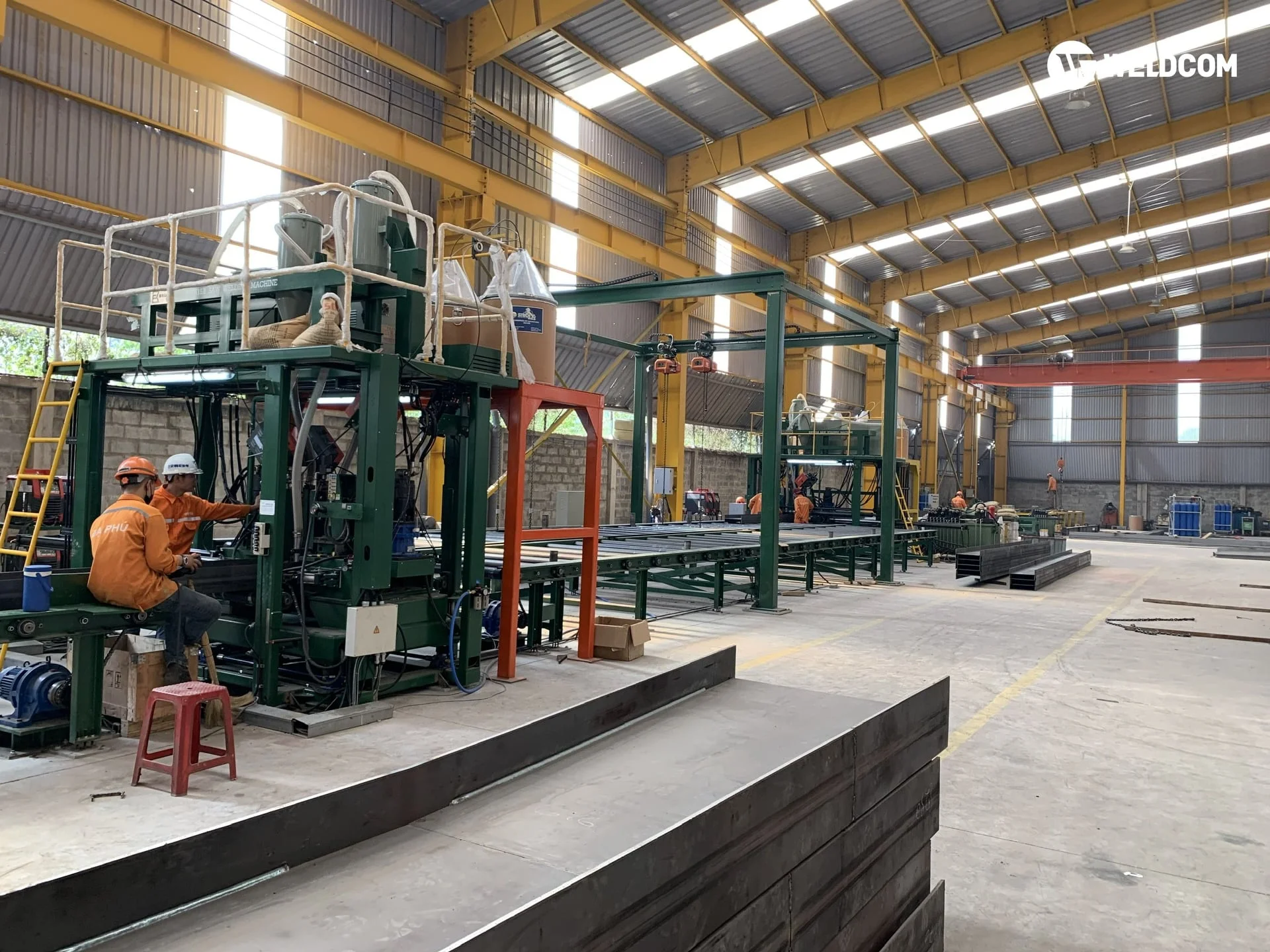 H-BEAM HORIZONTAL PRODUCTION LINE BRUCO BWH15-S2W