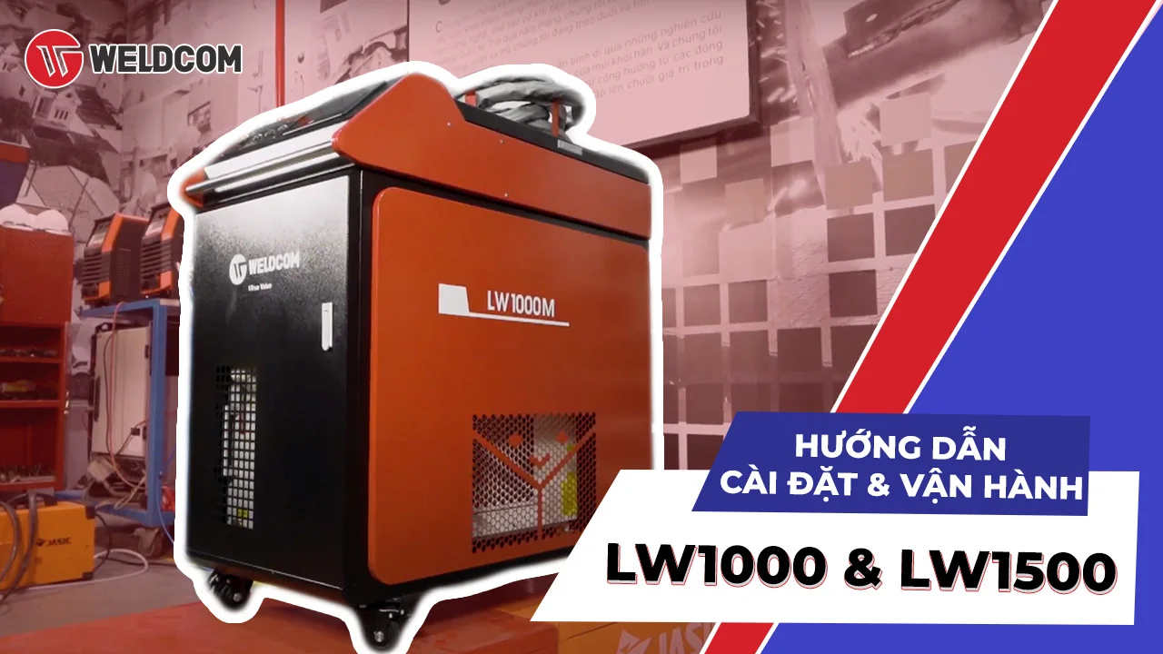 How to operate Weldcom laser welding machine easily and effectively