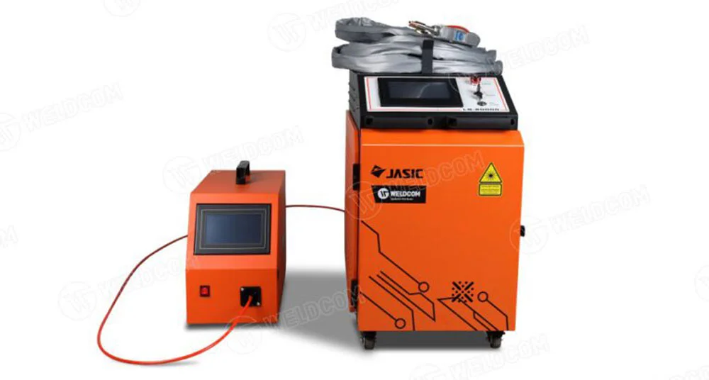 Thiết kế phù hợp với tính di động của máy hàn laser fiber LS-20000D Jasic