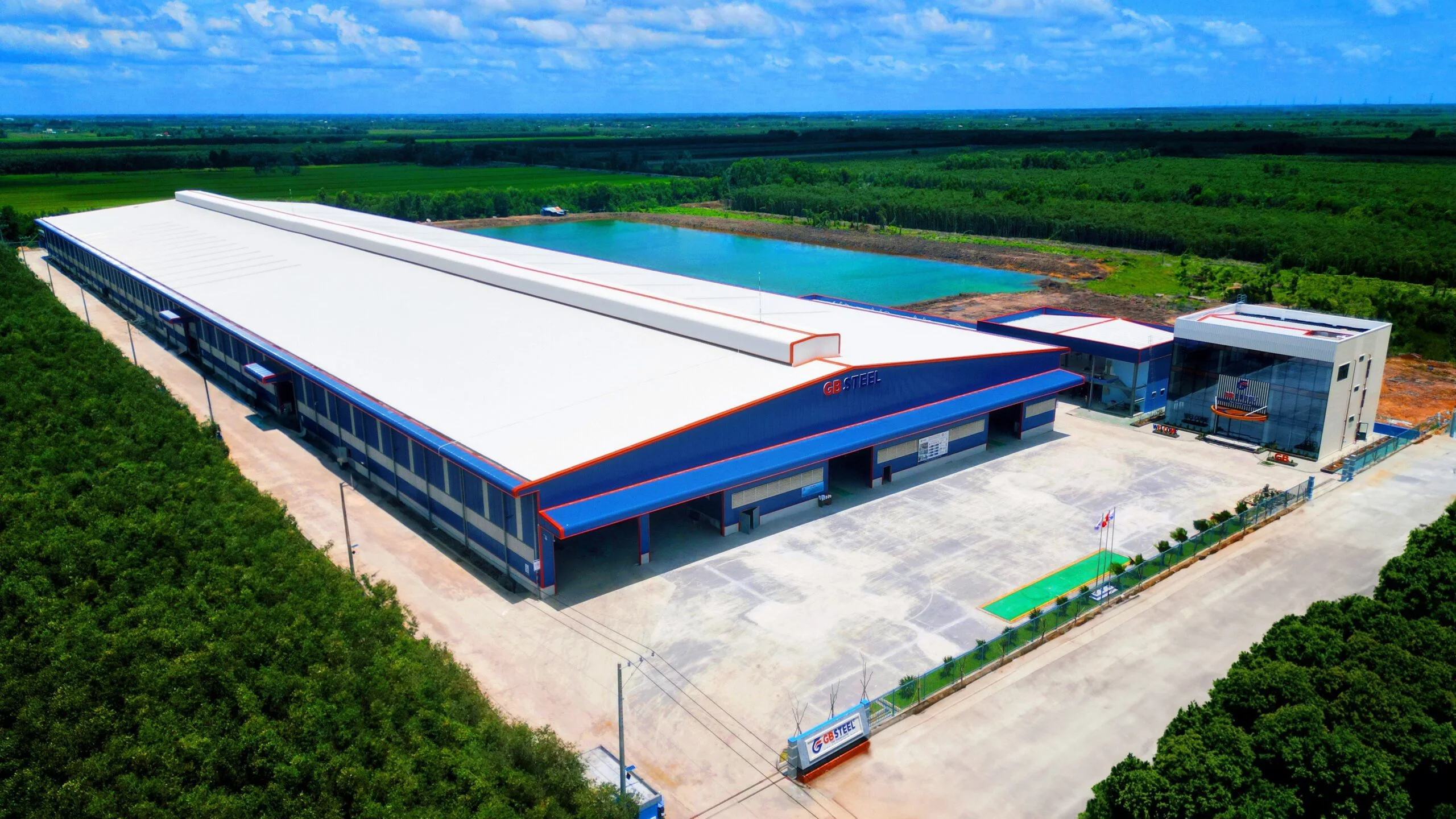 NHÀ MÁY KẾT CẤU THÉP 30.000M2 GB STEEL: CÔNG NGHỆ HIỆN ĐẠI, NĂNG SUẤT VƯỢT TRỘI