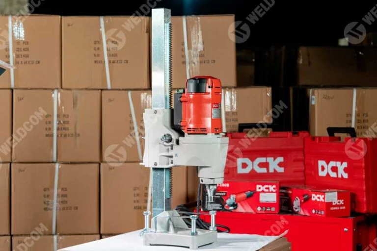 Máy khoan rút lõi bê tông DCK KZZ200S phù hợp công việc khoan lớn