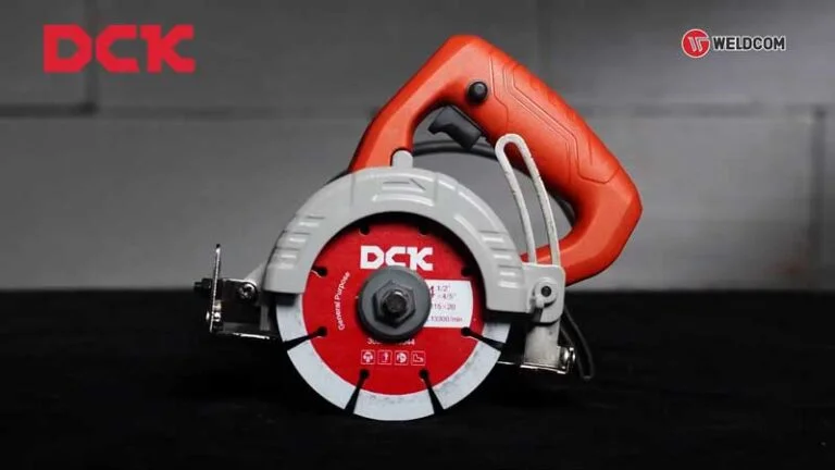 Máy cắt gạch DCK KZE06-110 có khả năng cắt sâu
