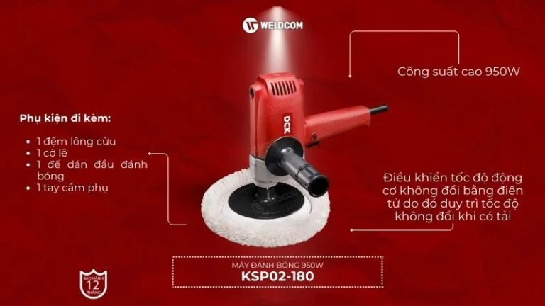 Máy đánh bóng 950W KSP02-180S – DCK