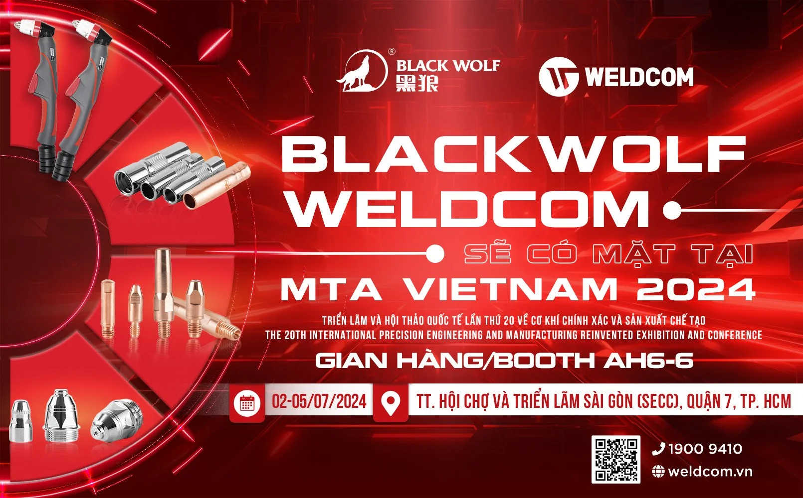 BLACKWOLF & WELDCOM SẼ CÓ MẶT TẠI TRIỂN LÃM MTA VIETNAM 2024