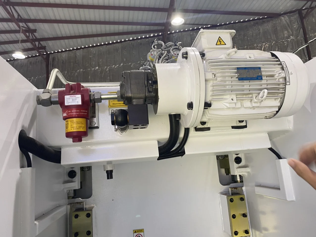 MÁY CHẤN GẤP TÔN CNC YAWEI PBA 35/1250