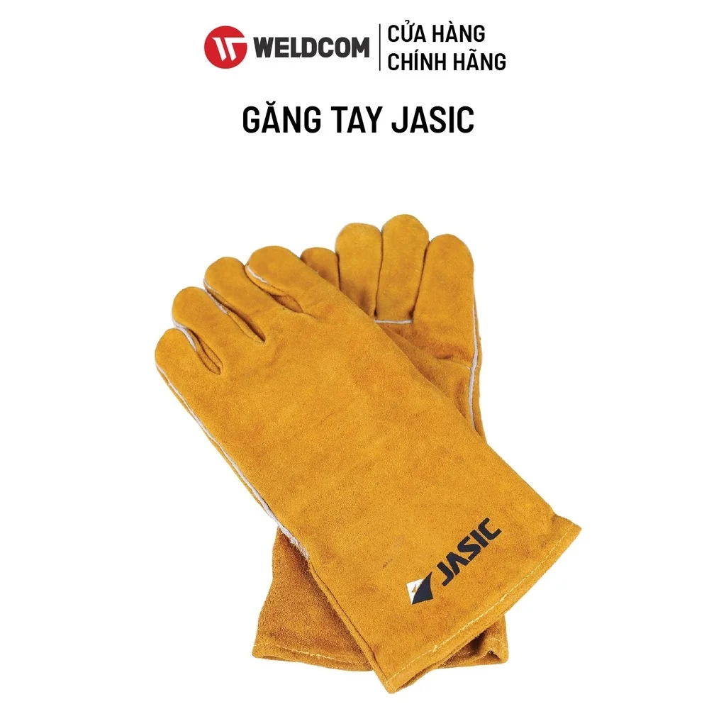 GĂNG TAY BẢO HỘ BẰNG DA THUỘC JASIC
