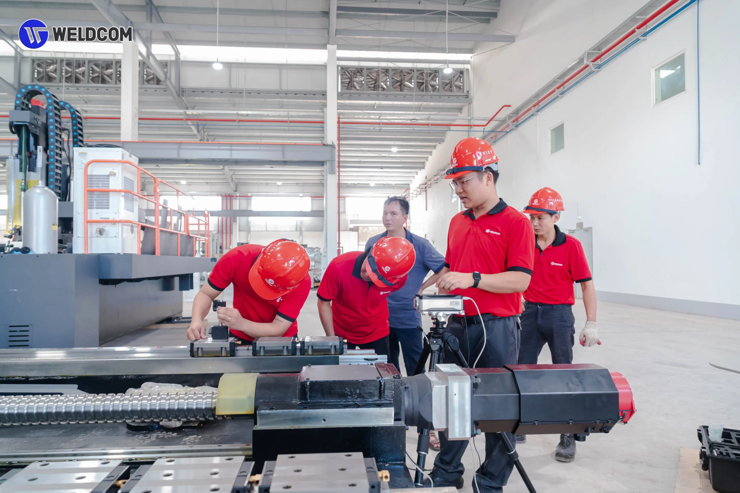Weldcom Bàn Giao Máy Phay Giường DEED Cho Khách Hàng Lớn Tại Hà Nam