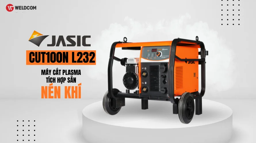 MÁY CẮT PLASMA 3 TRONG 1 TÍCH HỢP NÉN KHÍ CUT100N L232