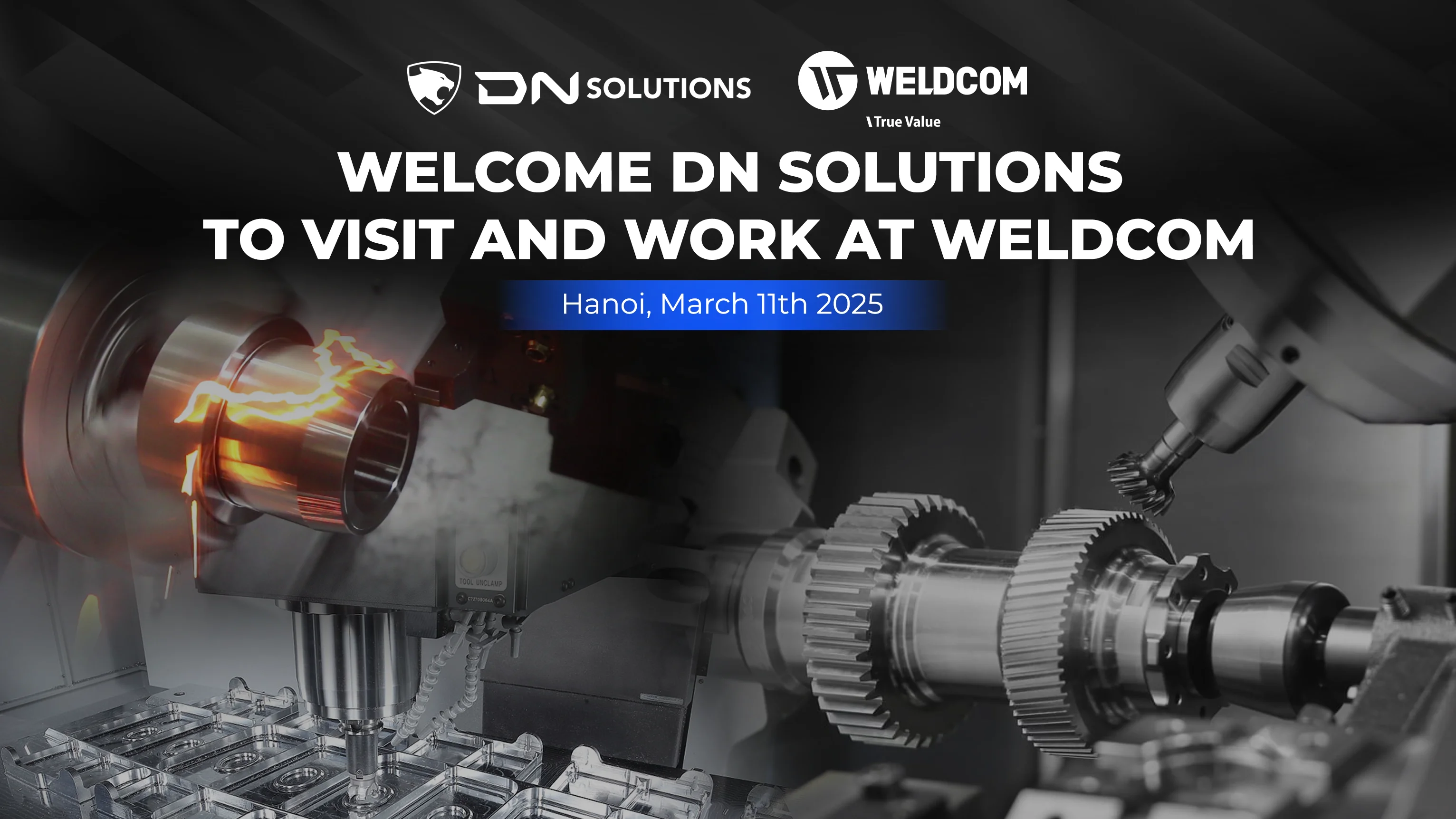 ĐOÀN ĐẠI DIỆN CẤP CAO DN SOLUTIONS ĐẾN THĂM VÀ LÀM VIỆC VỚI WELDCOM