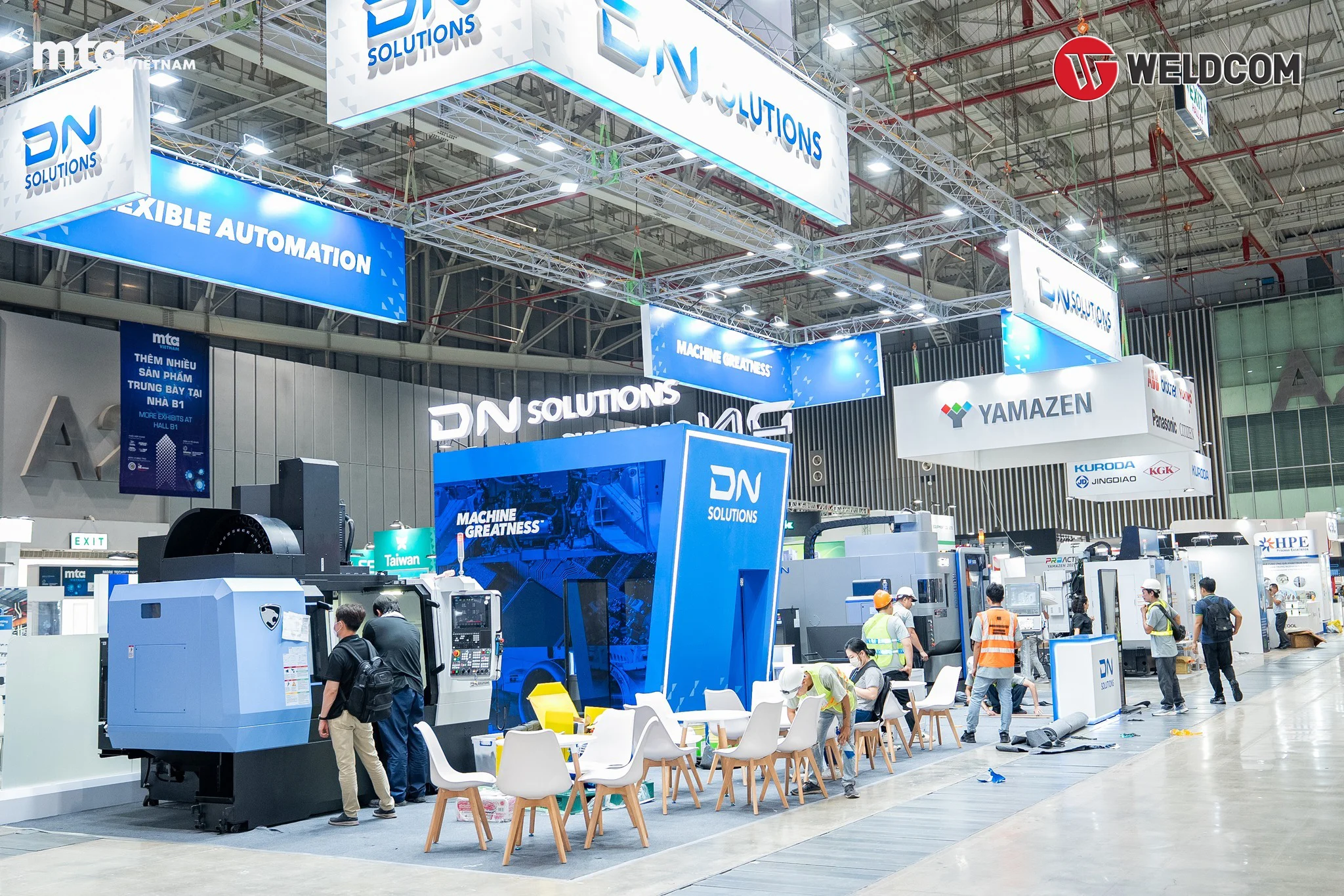 DN SOLUTIONS THAM DỰ TRIỂN LÃM MTA VIỆT NAM 2025
