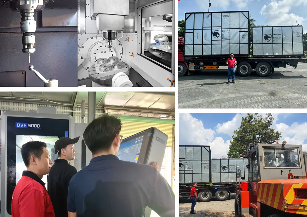 Weldcom bàn giao máy CNC 5 trục DVF 5000 cho khách hàng lớn ngành khuôn mẫu tại TP.HCM