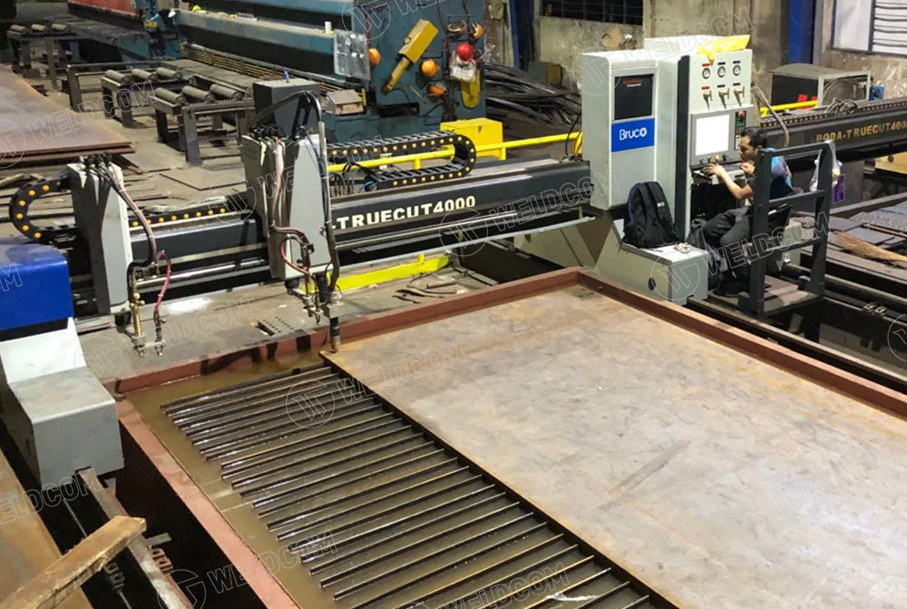 Cấu tạo máy cắt plasma CNC