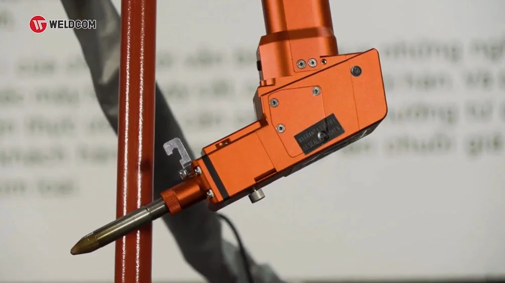 Cấu tạo máy hàn Laser Fiber Weldcom: Súng hàn