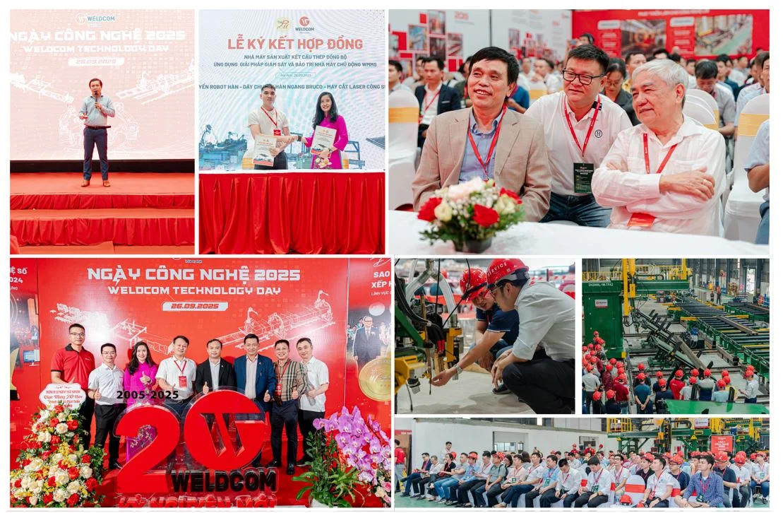 NGÀY CÔNG NGHỆ WELDCOM 2025 – DẤU MỐC 20 NĂM HÀNH TRÌNH CÔNG NGHỆ
