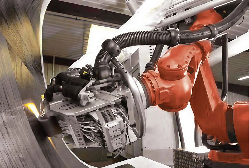 Industrial robots specializing in polishing