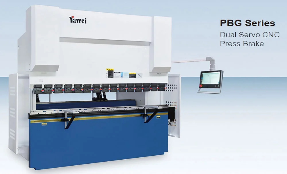 Máy chấn thủy lực 160 tấn Yawei PBG-160/3100 & PBG-160/4100