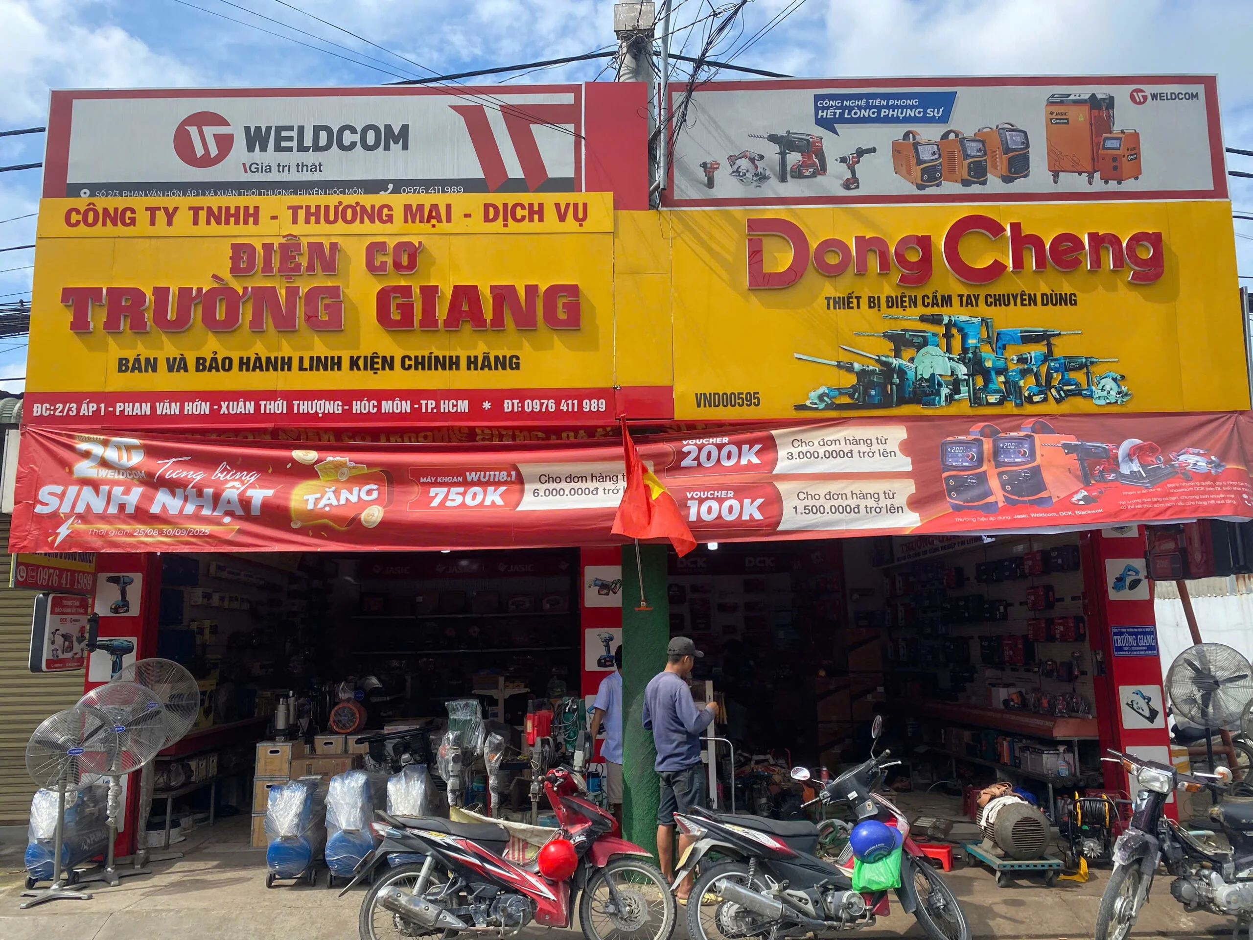 Ra mắt Trung tâm bảo hành ủy thác DCK tại Đại lý Trường Giang 2 – Hóc Môn, TP.HCM